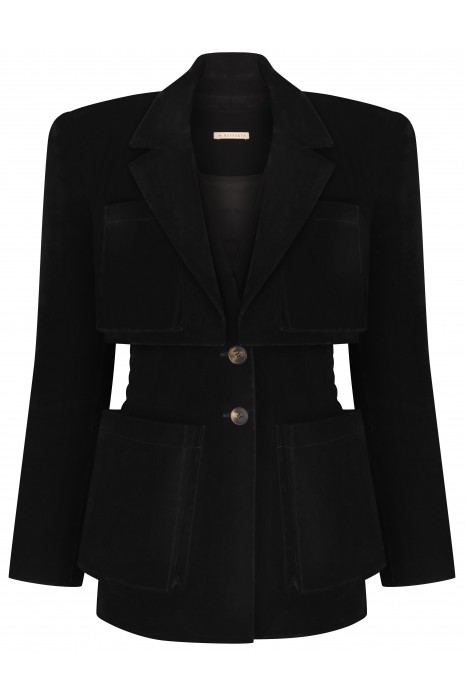 WARDA BLACK BLAZER