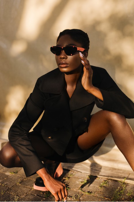 JESIEL BLACK SKORT-PANTS