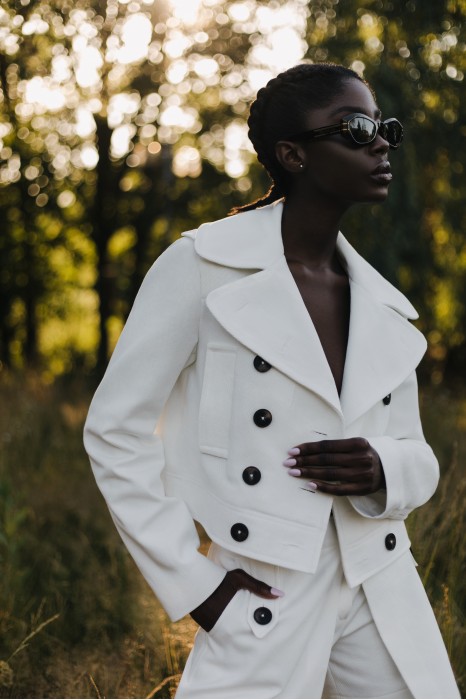 MARJANI WHITE JACKET