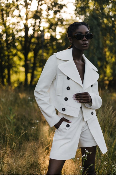 MARJANI WHITE JACKET