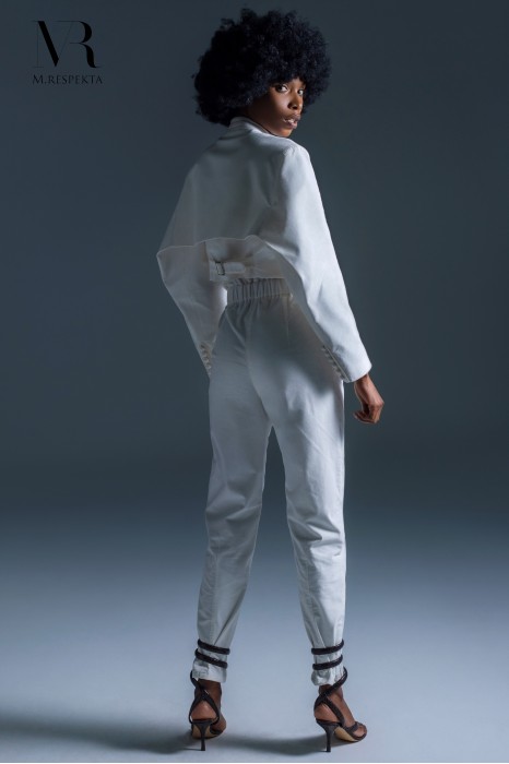 DŻAMILIA WHITE TROUSERS