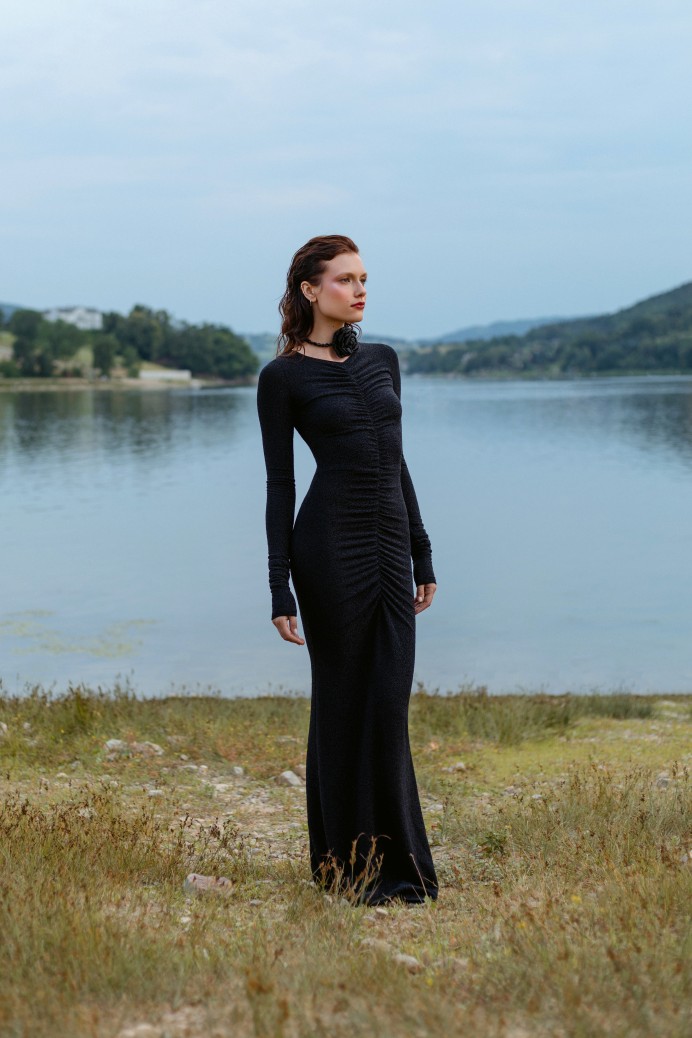 MICHELLE BLACK DRESS