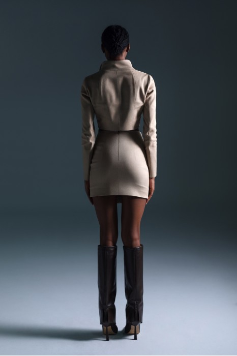 YUA BEIGE SKIRT