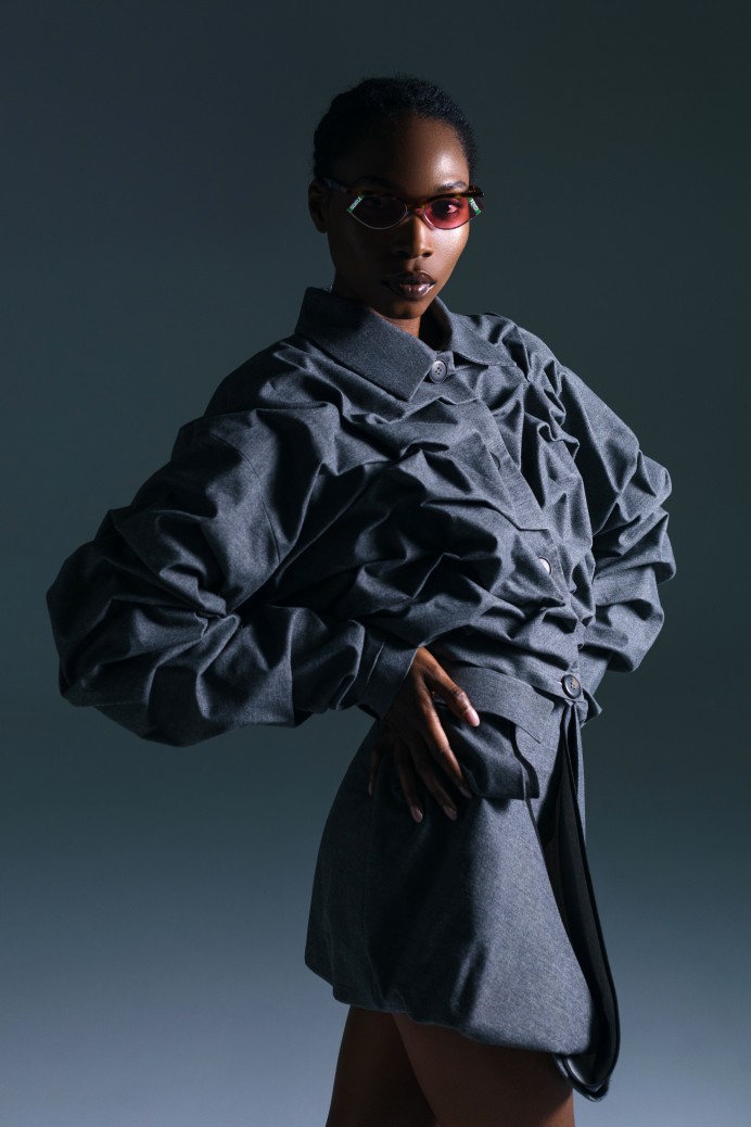 AALIJA GRAPHITE JACKET