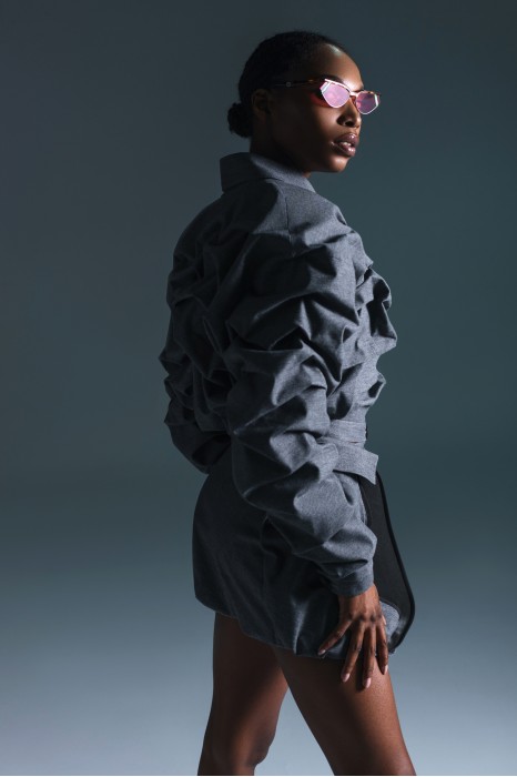 AALIJA GRAPHITE JACKET