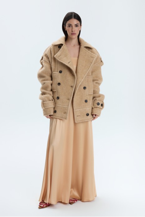 KURTKA CHIDI BEŻOWA