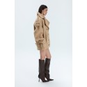 KURTKA CHIDI BEŻOWA
