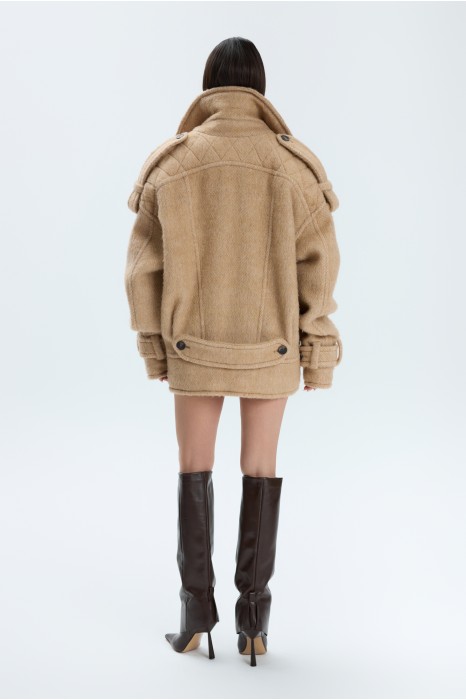 KURTKA CHIDI BEŻOWA