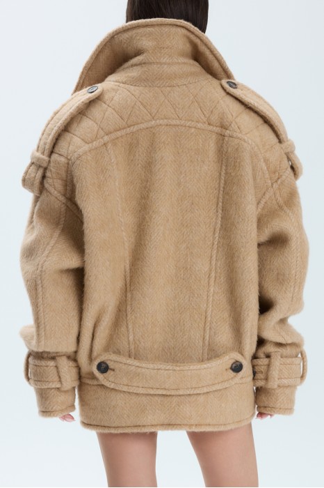 KURTKA CHIDI BEŻOWA