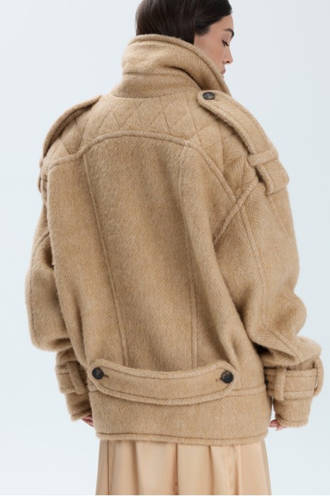 KURTKA CHIDI BEŻOWA