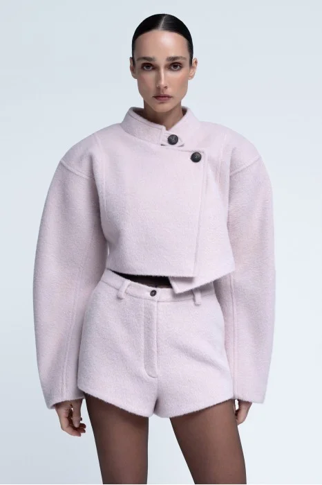 ZAIDA JACKET – POWDER PINK