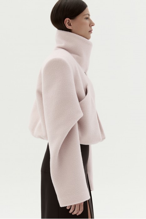 MEI JACKET IN POWDER PINK