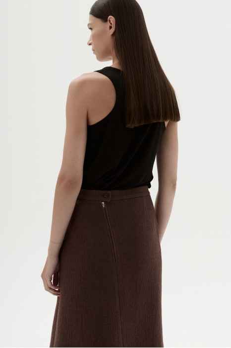 LUNA SKIRT BROWN