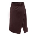 AUBERGINE LUNA SKIRT