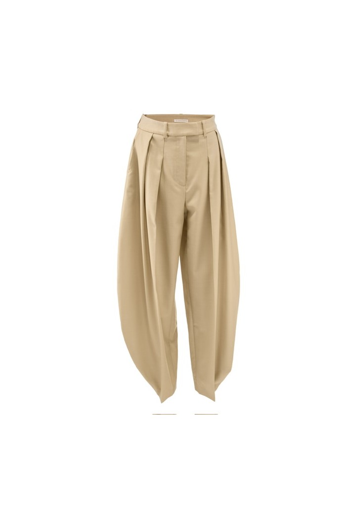 BEIGE YUI TROUSERS