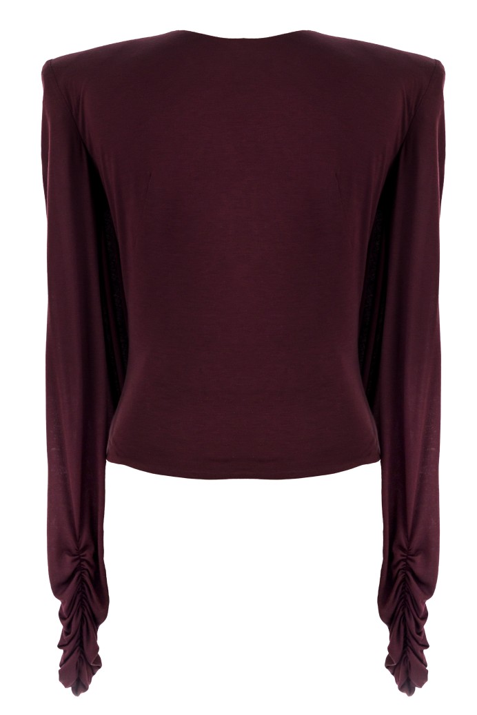 AUBERGINE TENDAL SHIRT
