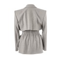 GREY WARDA SCULPTED BLAZER