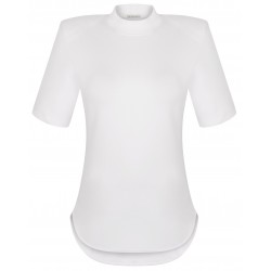 Kazuko Biały T-Shirt