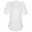 Kazuko Biały T-Shirt