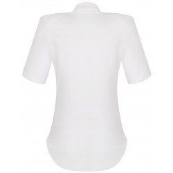 Kazuko Biały T-Shirt