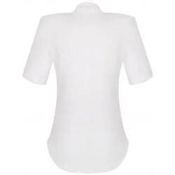 Kazuko Biały T-Shirt