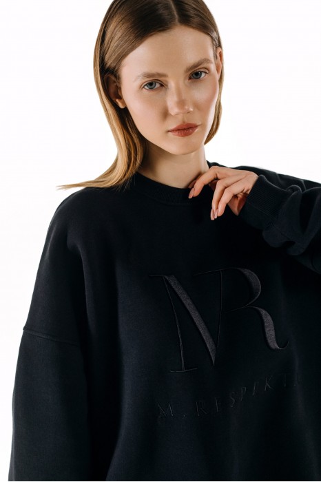 WEI CZARNA BLUZA DRESOWA