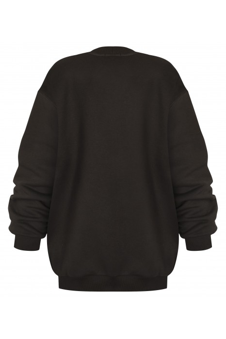 WEI CZARNA BLUZA DRESOWA