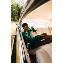 ANAIS BOTTLE GREEN DRESS
