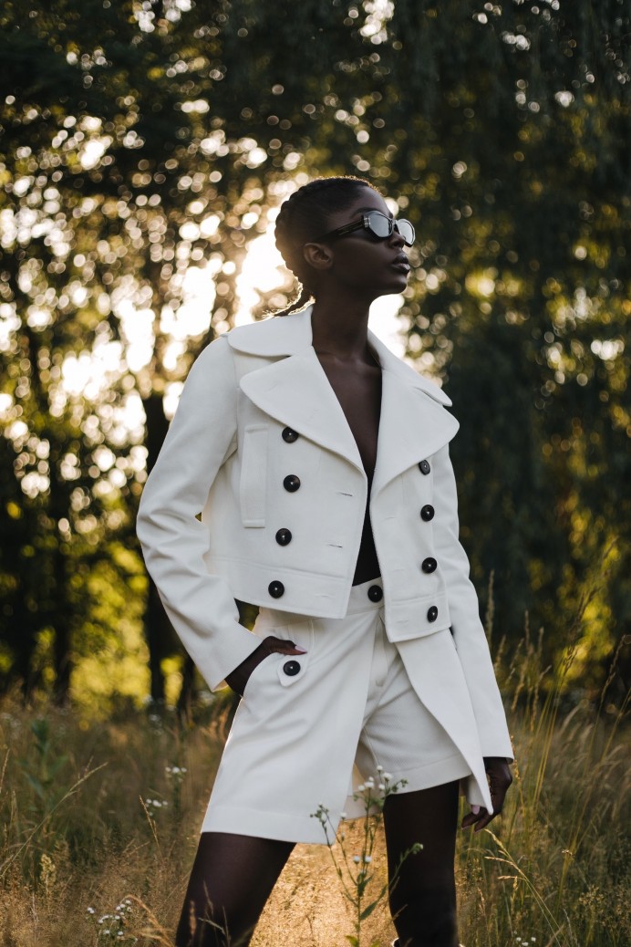 JESIEL WHITE SKORT-PANTS