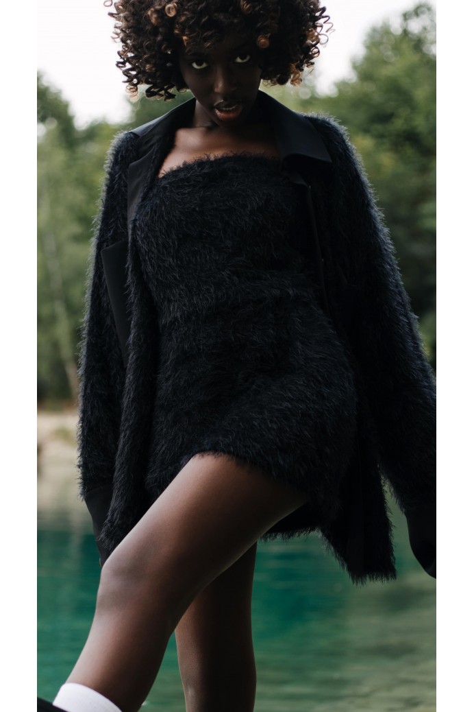 UMA BLACK BLOUSE